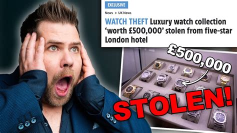 london watch theft